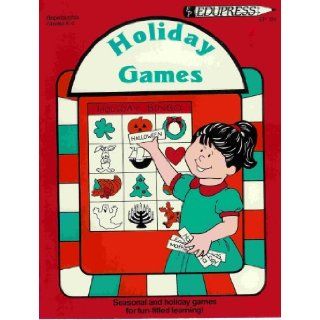 Holiday Games (Reproducible K 4) Edupress, Patty McCloskey Books