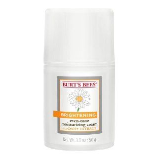 Burt's Bees Brightening Even Tone Moisturizing Cream, 1.8 Ounces  Facial Moisturizers  Beauty