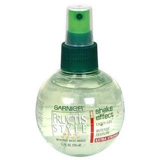 Garnier Fructis Style Shake Effect Liqui Gel, Extra Strong, 5.1 Ounce Bottle  Hair Styling Gels  Beauty