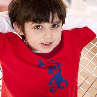max monkey long sleeved skater t shirt by tobytogs