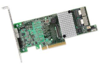 LSI Logic Megaraid Eight Port 6Gb/s PCI Express 3.0 SATA+SAS RAID Controller LSI00330 Computers & Accessories