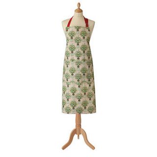 partridge in a pear tree cotton apron by ulster weavers
