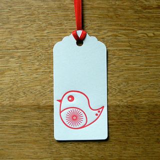 five robin gift tags by allihopa