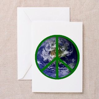 Peace on Earth Greeting Cards (Pk of 10) by giveliberally