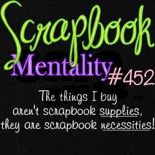 Scrapbook Mentality #452 Womens Plus Size V Neck by mmscrapshoppe