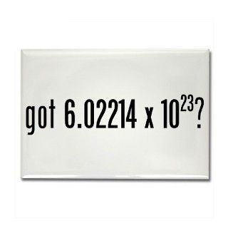 got Avogadros Number? Rectangle Magnet by soularpower