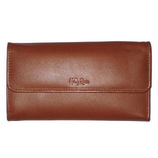 handmade large natural leather purse 25% off by holly rose