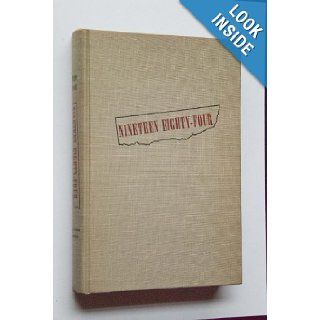 Nineteen Eighty Four by Orwell, George George Orwell Books