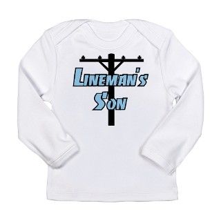 Linemans son Long Sleeve T Shirt by Admin_CP309355