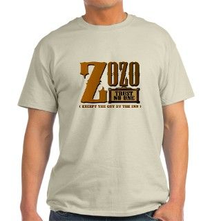 ZOZO (Trust No One) Ash Grey T Shirt by ilove8bit