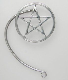A Magical Sterling Silver PentacleWhy Be Ordinary? This Fits Either Ear, Let Us Know if You Have a Preference Earrings Jewelry