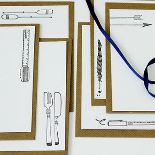 whimsical stationery set by prickle press