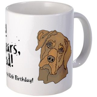 Happy 40th Birthday Mug by ddextras