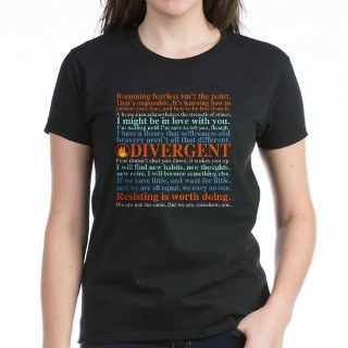 Divergent Quotes Tee by epiclove