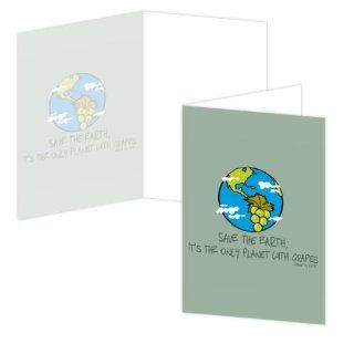 ECOeverywhere Save the Earth Boxed Card Set, 12 Cards and Envelopes, 4 x 6 Inches, Multicolored (bc12712)  Blank Postcards 