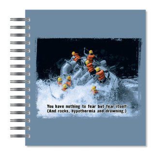 ECOeverywhere White Water Picture Photo Album, 18 Pages, Holds 72 Photos, 7.75 x 8.75 Inches, Multicolored (PA14175)  Wirebound Notebooks 