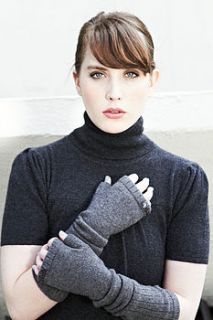 pure cashmere wrist warmers by lullilu