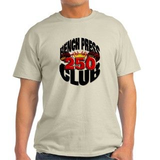 250 Pound Club Ash Grey T Shirt by getbig