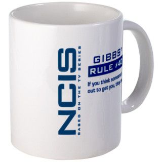 NCIS Gibbs Rule #40 Mug by KinnikinnickToo