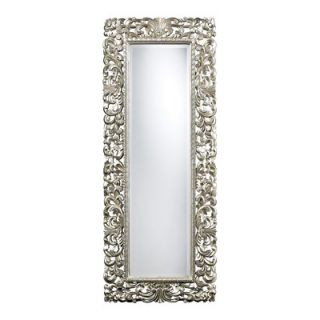 Dimond Lighting Talmadge Scroll Frame Mirror in Antique Silver