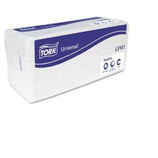 Tork Luncheon Napkins, 13d x 11 1/2w, White, 6,000 per Carton (L3141)