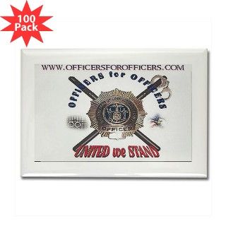 Correction Officer Rectangle Magnet (100 Pack) by ThunderChristDesigns