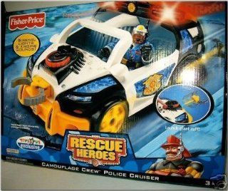 Rescue Heroes Camouflage Crew Police Cruiser Toys & Games
