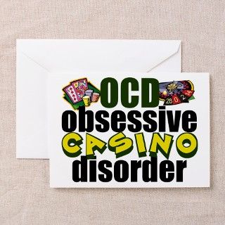 Funny Casino Greeting Cards (Pk of 10) by giftsofgrace