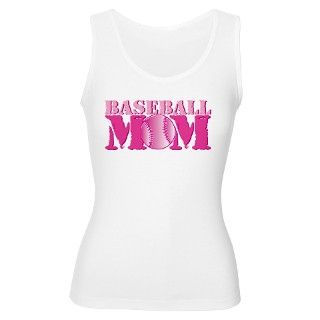 Baseball Mom pink Womens Tank Top by DavetDesigns