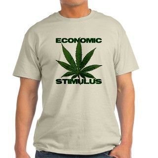 ECONOMIC STIMULUS   Marijuana   T Shirt by economicstimilu