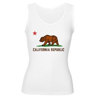California Republic Womens Tank Top by america_tshirts