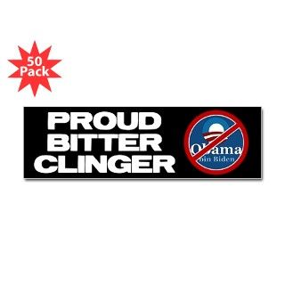 Bitter Clinger Bumper Sticker (50 pk) by _bitter_clinger