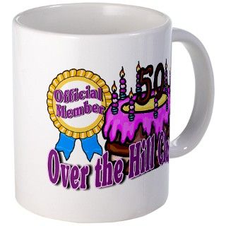 50 Over the Hill Club Member Mug by nancysnook