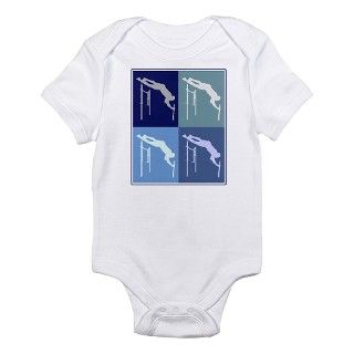 Pole Vault (blue boxes) Infant Bodysuit by passionshop