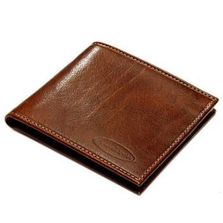 men's leather bifold wallet by maxwell scott leather goods