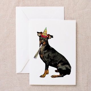 Manchester Terrier Birthday Cards (Pk of 10) by cafepets