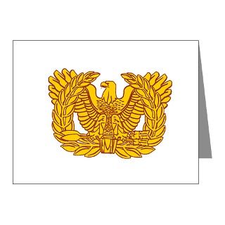Warrant Officer Symbol Note Cards (Pk of 10) by patriotichearts