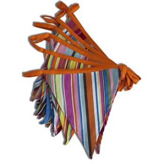 beach hut bunting by the cotton bunting company