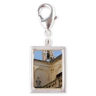 Episcopal palace. Lecce. Pug Silver Portrait Charm by Admin_CP70839509