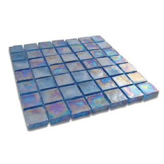 Diamond Tech Tiles Vista 3/4 x 3/4 Mosaic in Fountain Blue