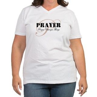Prayer Changes Things Plus Size T Shirt by Admin_CP3262286