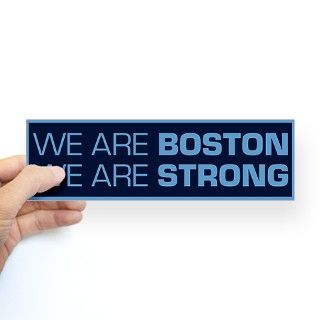 Boston Strong Bumper Bumper Sticker by RememberBoston