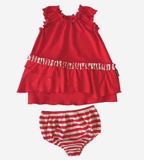 molly baby frill smock and knickers by little mites