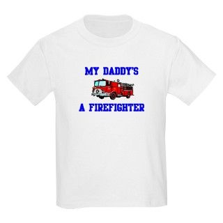 My Daddys A Firefighter T Shirt by businessbyNikki