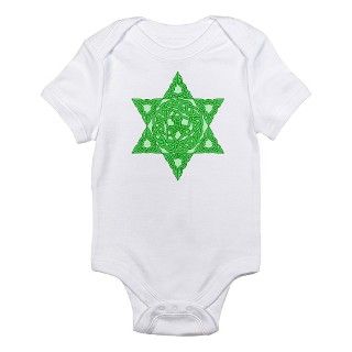 Celtic Star of David Infant Creeper by yosefdreams