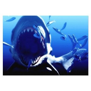 Megalodon prehistoric shark   Invitations by sciencephotos