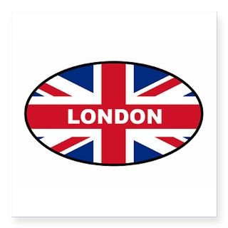 London UK Flag Oval Oval Sticker by Admin_CP4860612