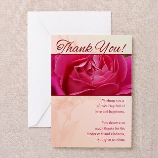 Nurses Day Thank You Greeting Card (Pk of 10) by MoonlakeDesigns