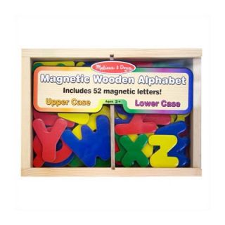 Melissa and Doug Magnetic Wooden Alphabet in a Box