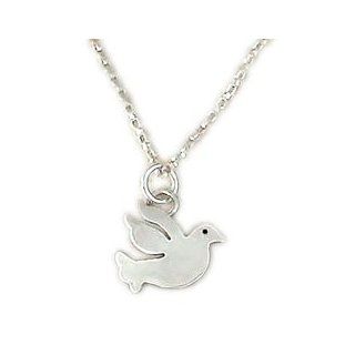 Far Fetched Sterling Silver Dove Necklace Far Fetched Jewelry Jewelry